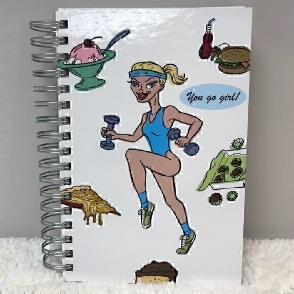 Mirage 'You Go Girl" Jumbo Lined Page Journal Notebook